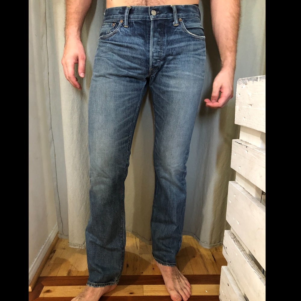 Ralph Lauren 100% Cotton Mens Blue Jeans